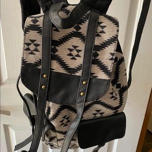 Southwest print backpack